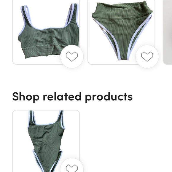 Never Worn LainSnow Ocean Isle One-Piece Swimsuit - Sage - Picture 6 of 6